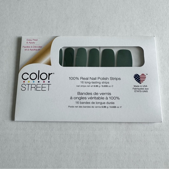 *Retired* Color Street: She’s a Trooper | Dark Green Military Fall Winter Chic - Picture 3 of 14